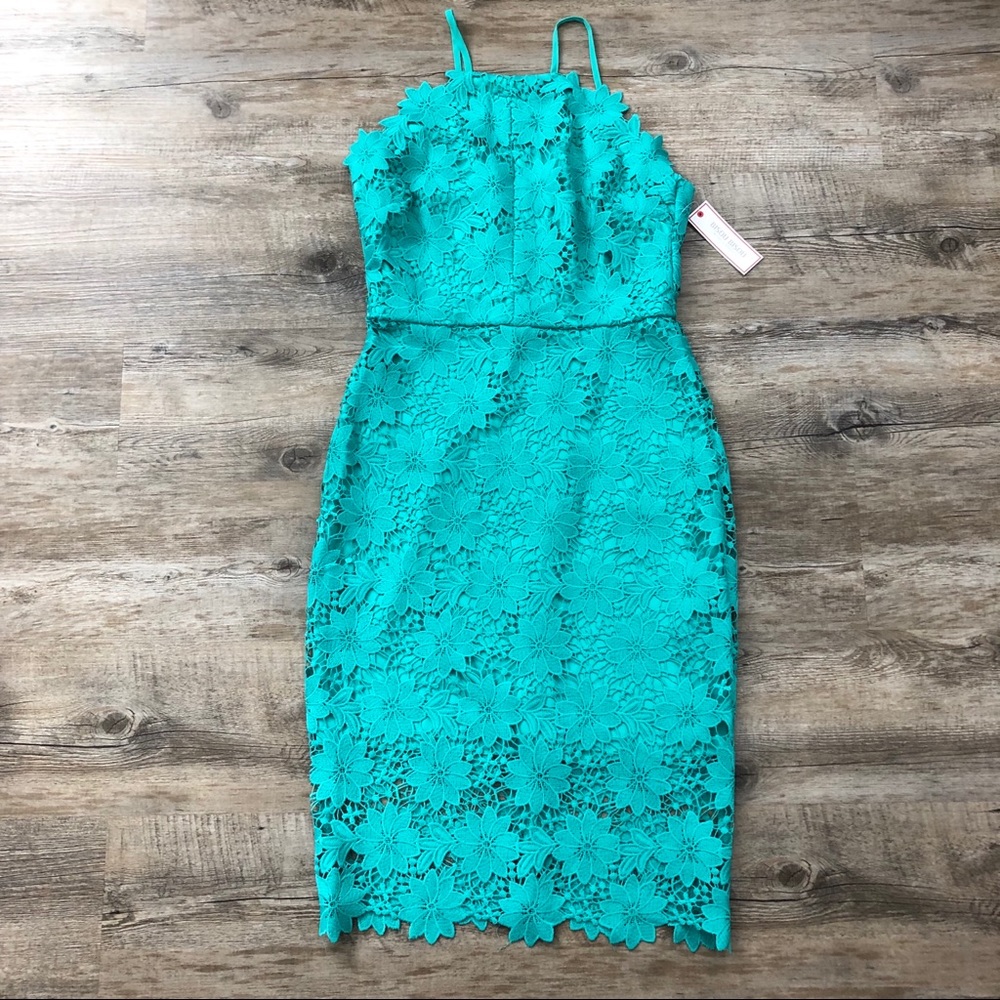 Teal dress